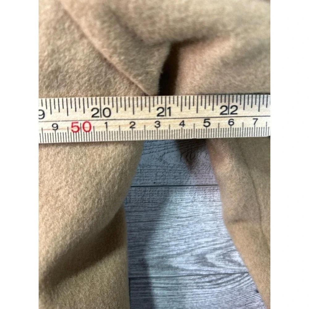 Mitchell Daroff Camel Hair Wool Blazer L Tan 2-Button Sport‎ Coat Vintage Mens